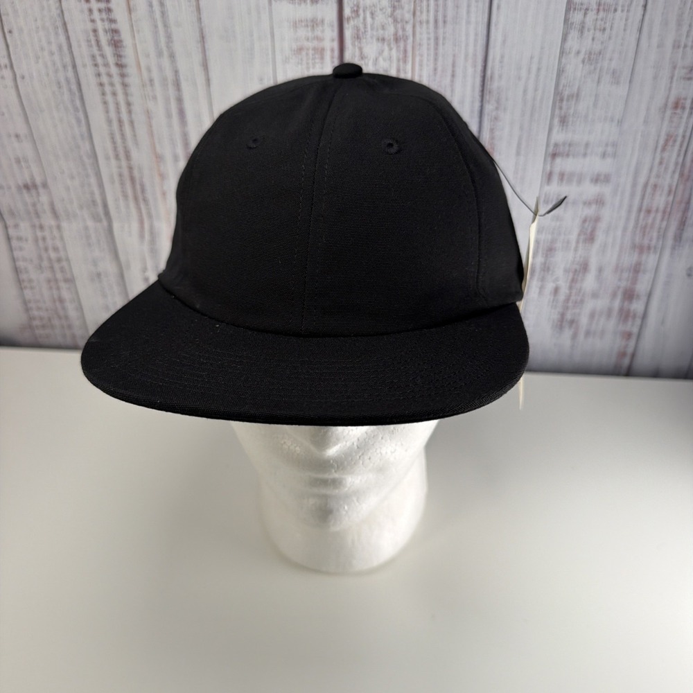Outerknown Black Baseball Hat NWT One Size Flat bill